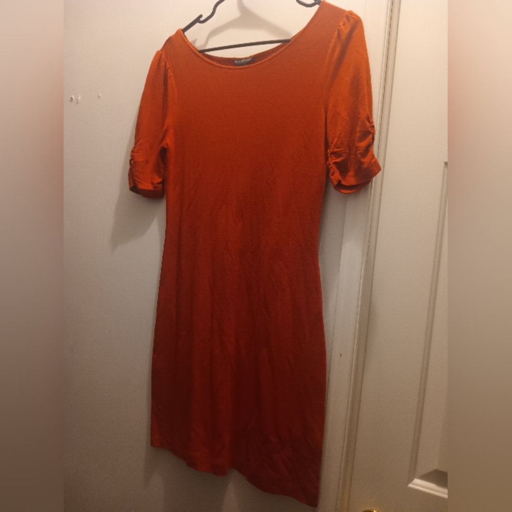 Banana Republic Fiery Red Dress